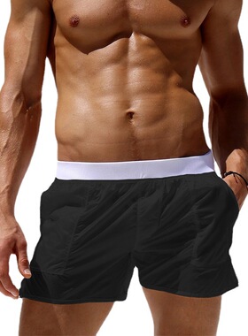 Men's Beach Shorts Unlined Fully Transparent Sexy Shorts Men