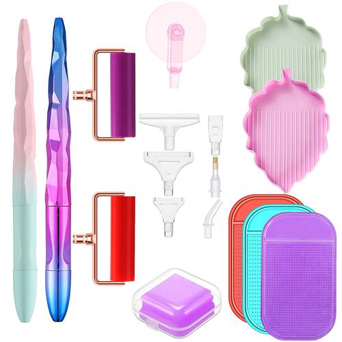 5D Diamond Painting Pen Tool Plating Point Drill Pens With C