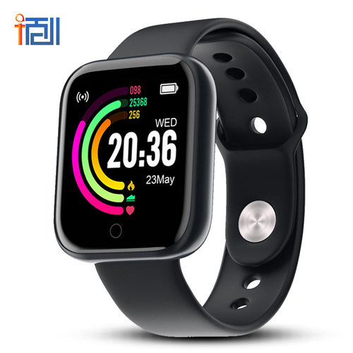 Y68 Smart Bracelet Color Screen Heart Rate Blood Pressure Bl