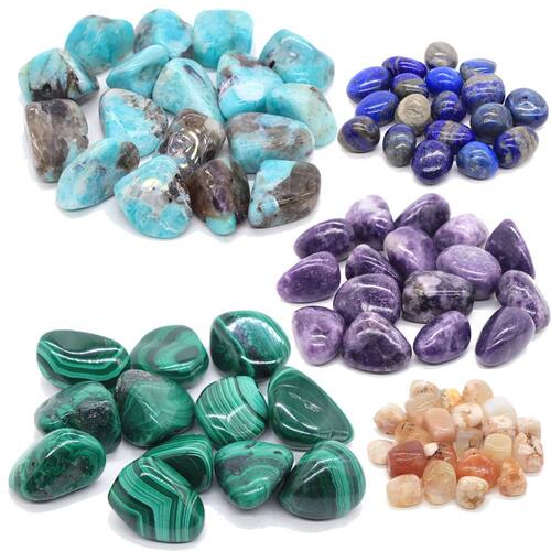 Natural Quartz Ore Bulk Tumbled Stones Gravel Specimen Heali