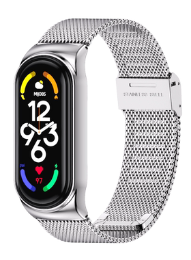 Mi Band 7 Strap for Xiaomi Mi Band 6 5 4 3 Bracelet Metal Wr