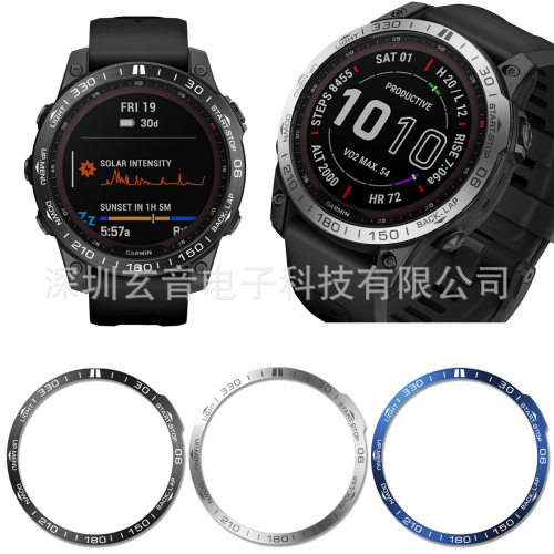 Applicable To Garmin Fenix7/7pro Scale Metal Bezel With Raci