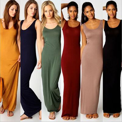 Sexy Summer Tank Women Dress 2024 Fashion Sleeveless Bodycon