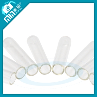 6*30mm发酵管杜氏管玻璃小导管玻璃小倒管 微生物小试管一包100个