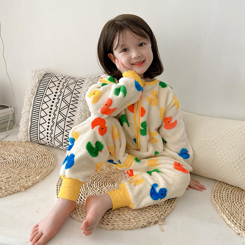 睡袋婴儿秋冬款珊瑚绒儿童防踢被神器宝宝冬季加绒加厚法兰绒睡衣,婴童用品,睡袋/防踢被,淘宝优惠券,粉丝福利购,淘宝优惠卷
