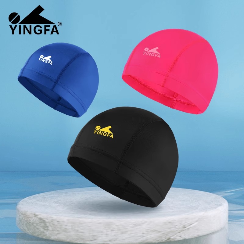 英發泳帽不勒舒適大號寬邊