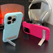 夏日半包软壳多色ins适用苹果15promax手机壳新款 iphone14高级感13pro带支架12散热11简约个性 潮15男女保护壳