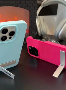 夏日半包软壳多色ins适用苹果15promax手机壳新款iphone14高级感13pro带支架12散热11简约个性潮15男女保护壳