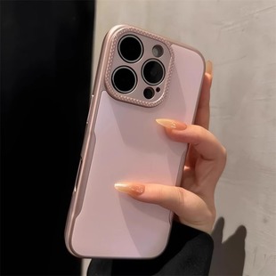 ins高级磨砂小蛮腰iPhone16promax苹果15手机壳14pro新款 11情侣12男女13全包plus防指纹ProMax防摔套Pro适用