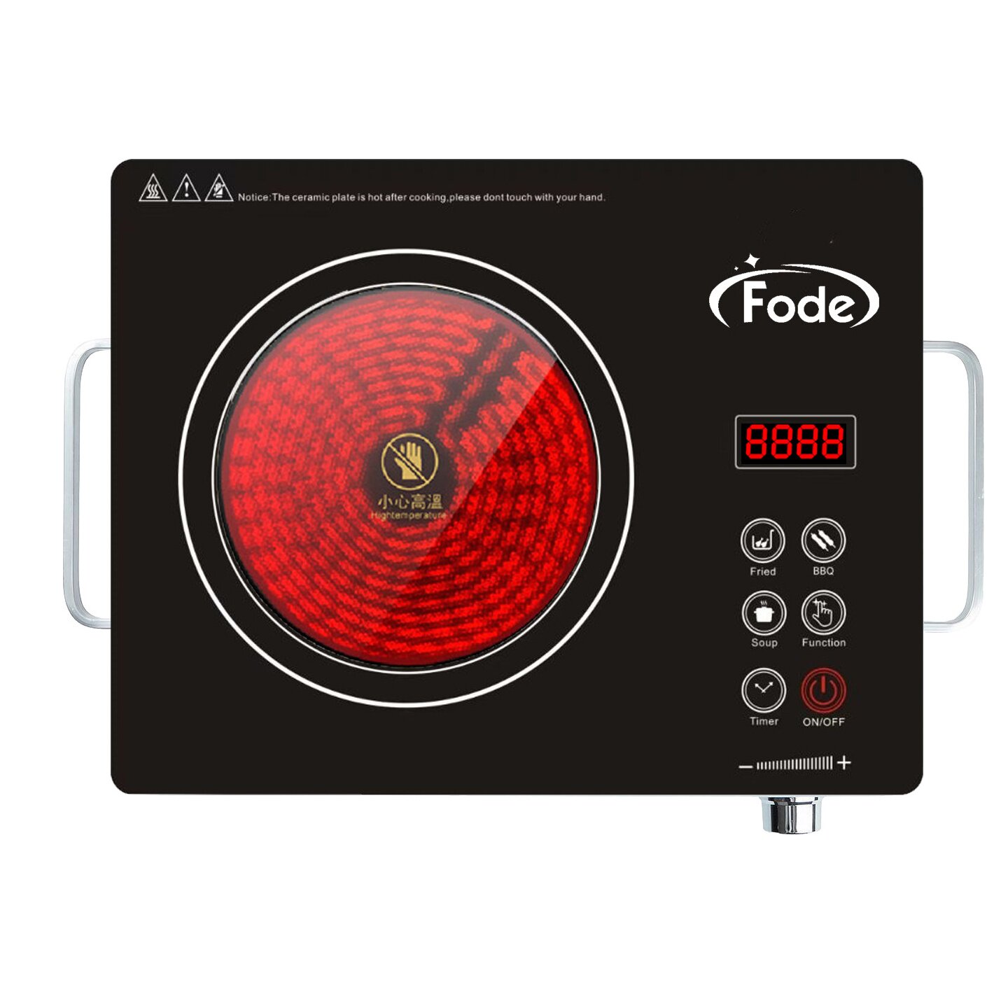 110V220V电陶炉电磁炉家用火锅炒锅大功率爆炒电炉灶智能煮电池炉