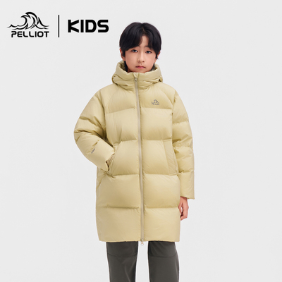 伯希和儿童鹅绒服保暖加厚防风