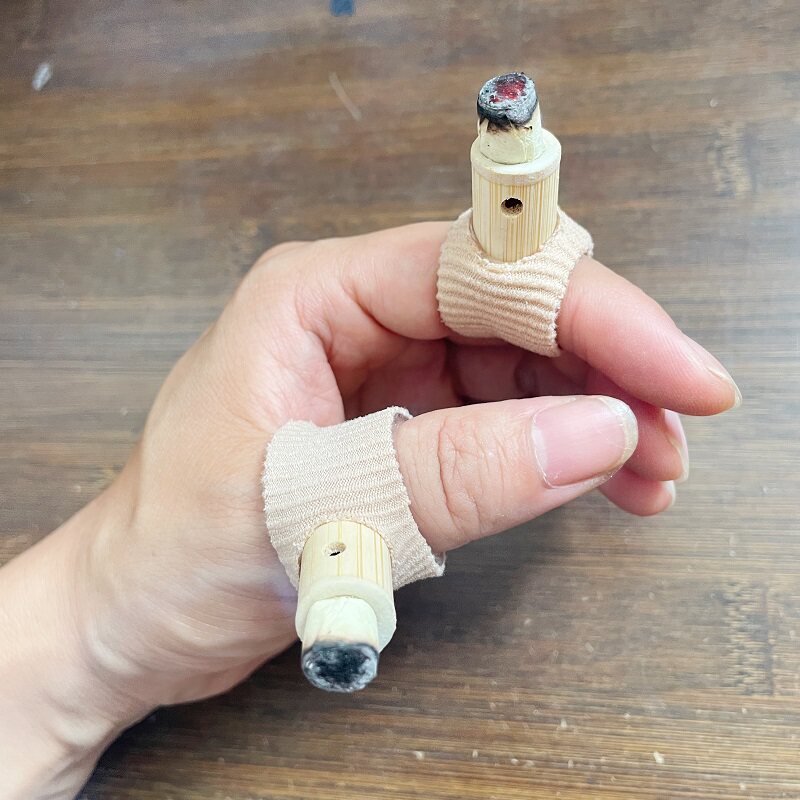 小巧艾灸仪指套手指专用艾灸器鼠标手食指劳损屈伸卡顿酸麻胀通经