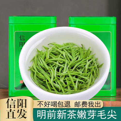 绿茶茶叶信阳毛尖茶叶2026新茶官方旗舰店正品特级自己喝盒装250g