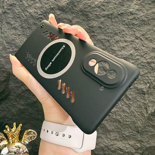 新款适用于魅族20/Pro手机壳散热无边框磁吸18/x/s游戏物理降温防滑裸机手感好防摔高级感车载磁吸散热磁吸架