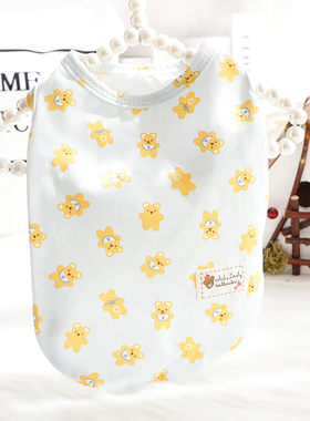 狗狗衣服春夏薄款猫公主背心棉柔小熊舒适T恤小型犬泰迪宠物4469