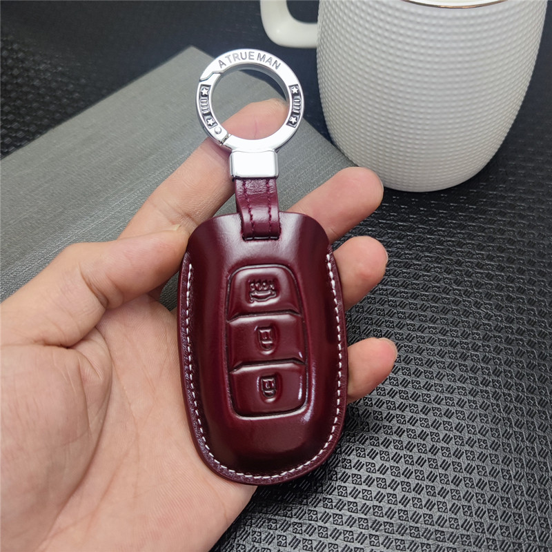 第七代新钥匙套真皮包扣胜达