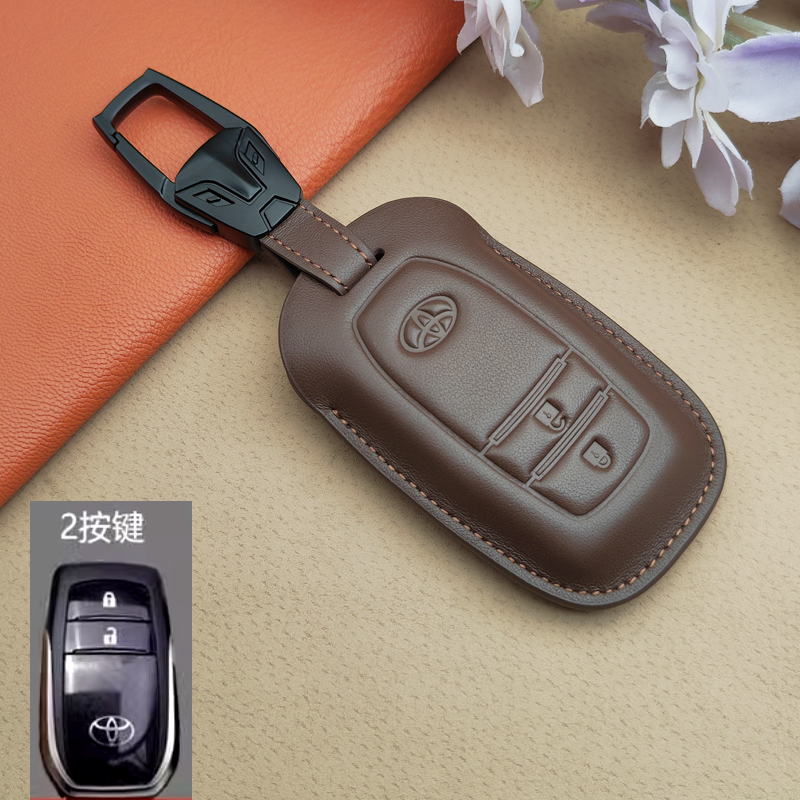 适用于丰田2020款真皮陆巡钥匙包