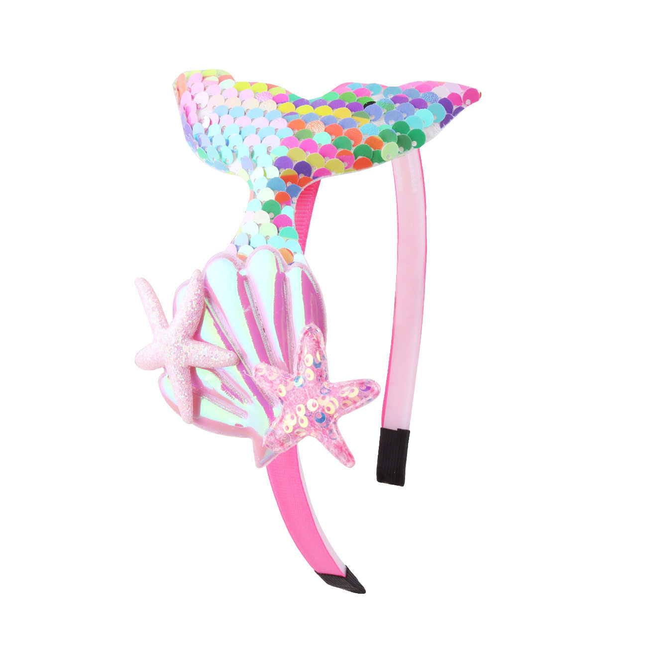 欧美韩版儿童公主甜美彩色可爱海星贝壳亮片美人鱼防滑头发箍包邮,饰品/流行首饰/时尚饰品新,发饰,淘宝优惠券,粉丝福利购,淘宝优惠卷