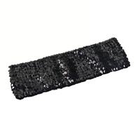 European and American fashion Korean-style dance party outfit paired with a 7.5cm sequined waistband and a stretchable belt without buttons thumbnail 5