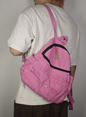 卡哈特carhartt裤子改制双肩包拼接多巴胺穿搭孤品古着vintage