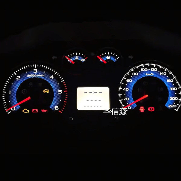 新世代全顺 汽车仪表盘LED灯珠改装 高亮背景灯泡改色适用 包邮