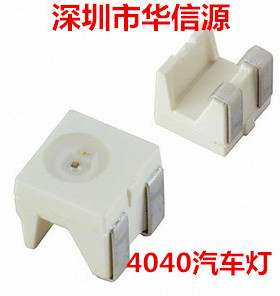 LOA67K欧司朗4040牙头母橙光 橙灯4040侧面橙色 汽车室内中控台仪