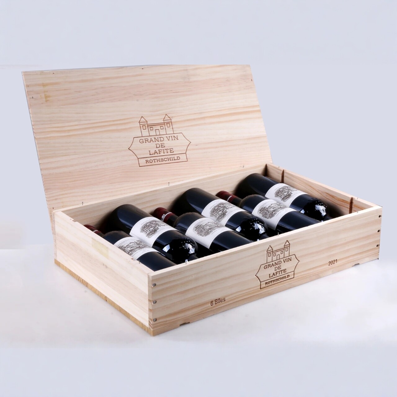 明细发票|法国波尔多一级庄拉菲古堡正牌干红葡萄酒20**年份750ml