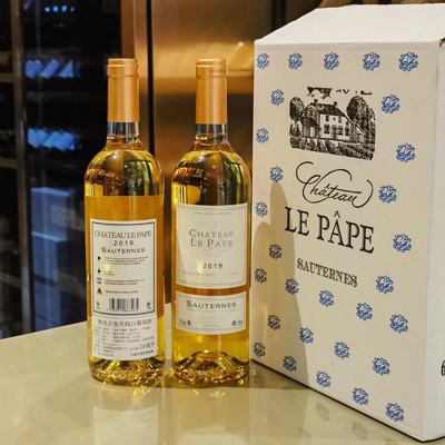 教皇古堡贵腐甜白AOC法国波尔多