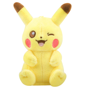 韩国代购进口正版精灵宝可梦眨眼皮卡丘玩偶包包挂件毛绒玩具公仔