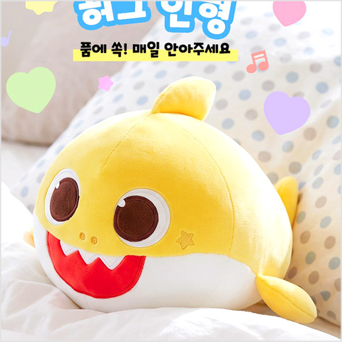 韩国碰碰狐鲨鱼公仔/贝贝彬玩偶