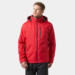 HELLY HANSEN/HH Crew Midlayer 2.0 加绒外套男士本命年红色夹克