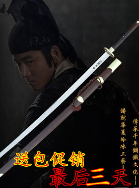 健身双手刀武术表演唐武道