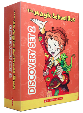 现货 英文原版进口图书 神奇校车 桥梁书版 2 Magic School Bus Discovery Set 2 (with audio CD)3-6周岁儿童作者乔安娜.柯尔