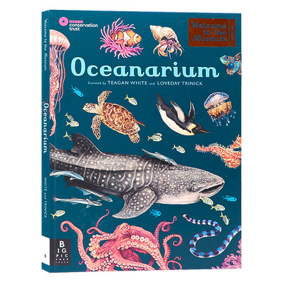 现货英文原版Oceanarium 欢迎来到博物馆系列 海洋博物馆插图书青少年英语科普读物 英文版 进口原版书籍 海洋科普绘本