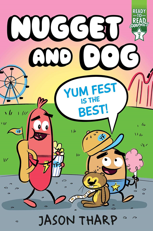 现货 进口英文原版 Yum Fest Is the Best!: Ready-to-Read Graphics Level 2 (Nugget and Dog) 百胜节是好的！准备阅读图形2级 书籍/杂志/报纸 儿童读物原版书 原图主图