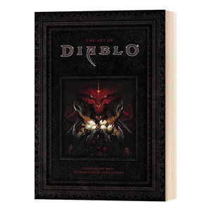 进口英文原版 暗黑破坏神 游戏艺术画册设定集 英版 The Art of Diablo 精装 大菠萝 设定理念艺术 艺术画册大开本