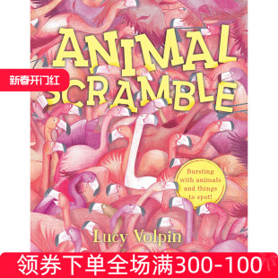青少年英语课外阅读 进口英文原版 动物攀爬 Scramble 读物 Animal