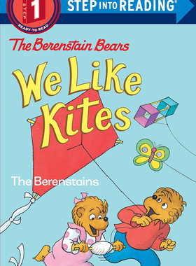 进口英文原版 We like kites 兰登经典分级读物 我们喜欢风筝 儿童英语阅读绘本 故事书