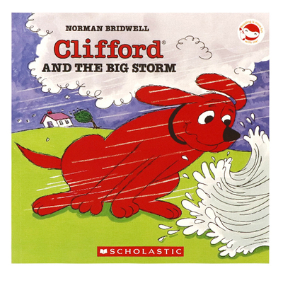 进口英文原版 Clifford and the Big Storm 大红狗克利弗 Clifford 亲子阅读睡前故事图画书趣味故事书儿童英语启蒙读物