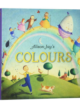 现货 英文原版绘本 让想象飞系列 颜色 Colours 碎蛋壳画家 纸板书