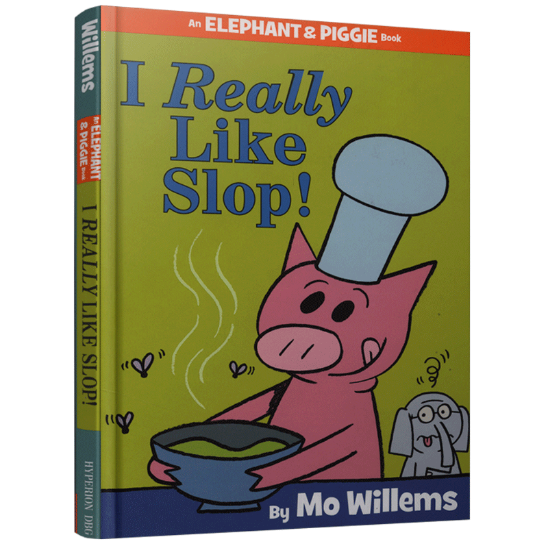 进口英文原版 小象小猪系列 我喜欢剩菜  An Elephant and Piggie Book: I Really Like Slop! 吴敏兰推荐 儿童英语阅读绘本