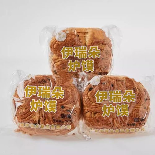 伊瑞朵炉馍切片宁夏特产传统手工烤馍片糕点心早餐零食面包片