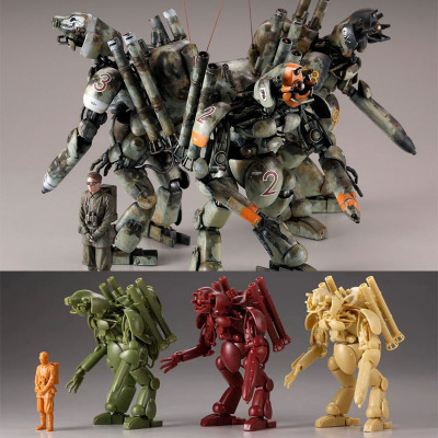 海洋堂ARTPLA横山宏机甲Ma.K FINAL HUND SET Jerry Can Man 再版