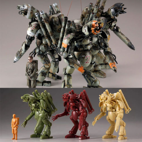 海洋堂ARTPLA横山宏机甲Ma.K FINAL HUND SET Jerry Can Man 再版