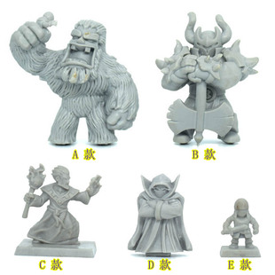 C2库王国保卫战全家欢塔防桌游模型雪人时空亡灵法师炎魔士兵米宝