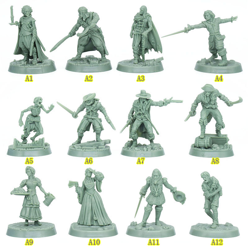 所罗门凯恩桌游模型欧洲人物