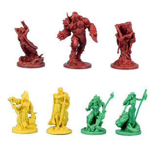 桌游模型 死亡法庭 骷髅 巫师 冥王等