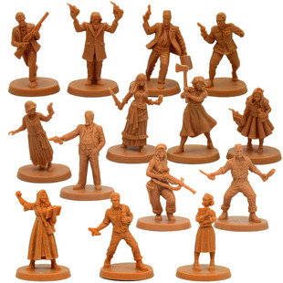 DMD克苏鲁 死亡湮灭桌游模型含扩展人物 死亡亦逝