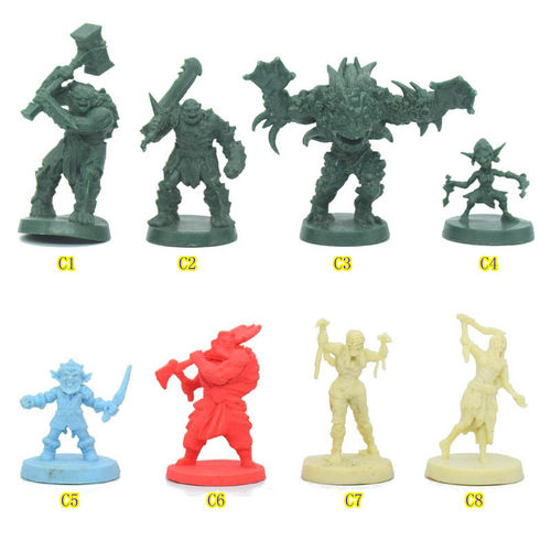 地城系列魔幻桌游模型兽人怪物