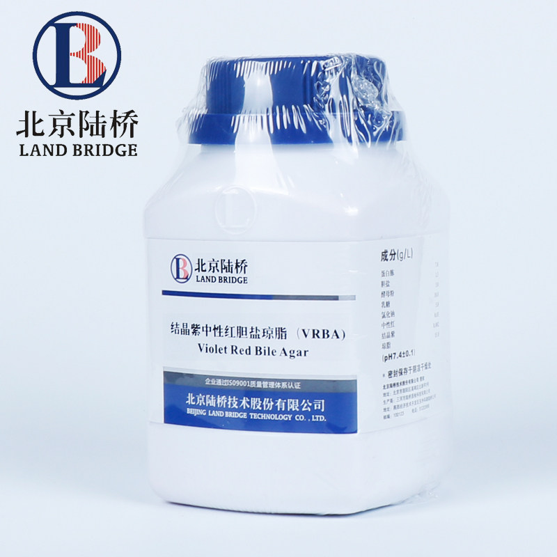 北京陆桥结晶紫中性红胆盐琼脂 (vrba )固体培养基cm115新批次